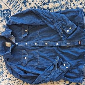 Dickies blue jean shirt